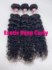 3 BUNDLE DEAL (BEACH WAVE, EXOTIC DEEP WAVE & EXOTIC DEEP CURLY)