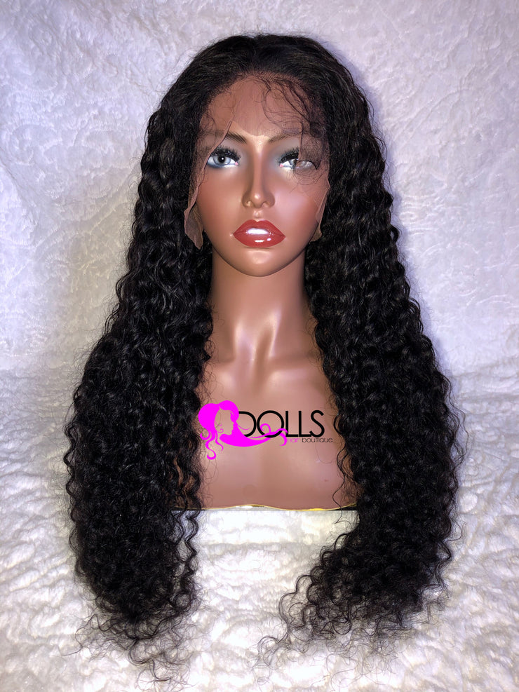 Lace Front Exotic Deep Wave Wig (HD LACE)