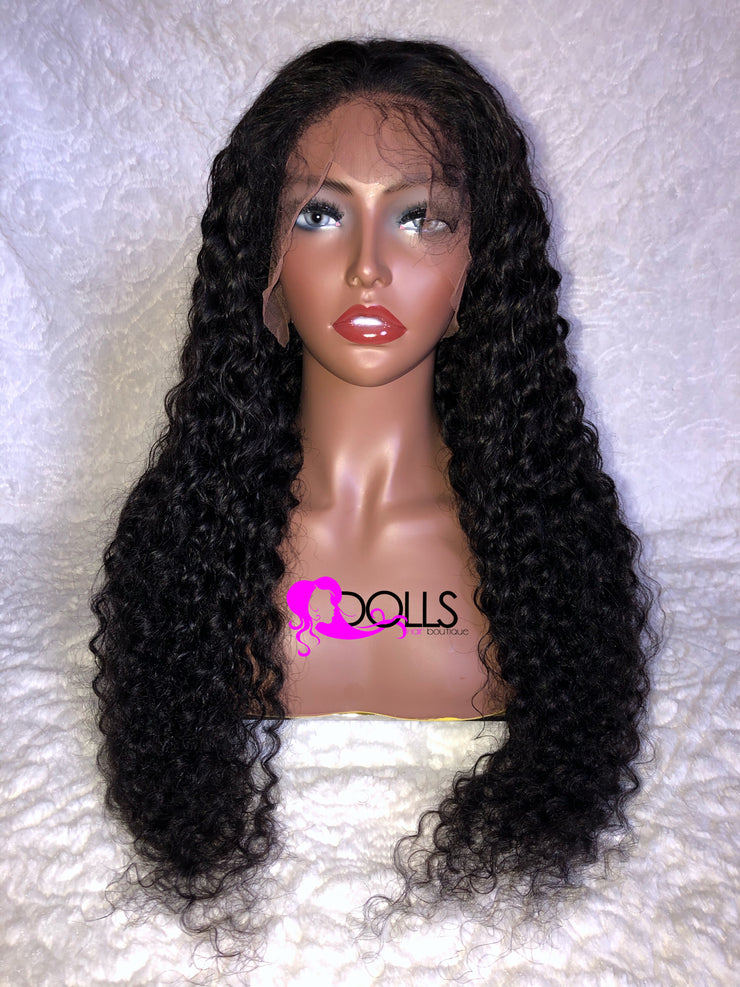 Full Lace Exotic Deep Wave Wig