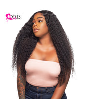 Full Lace Exotic Deep Curly Wig