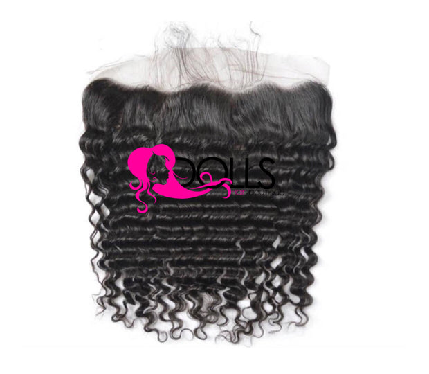 BRAZILIAN EXOTIC DEEP CURLY FRONTAL 13X4