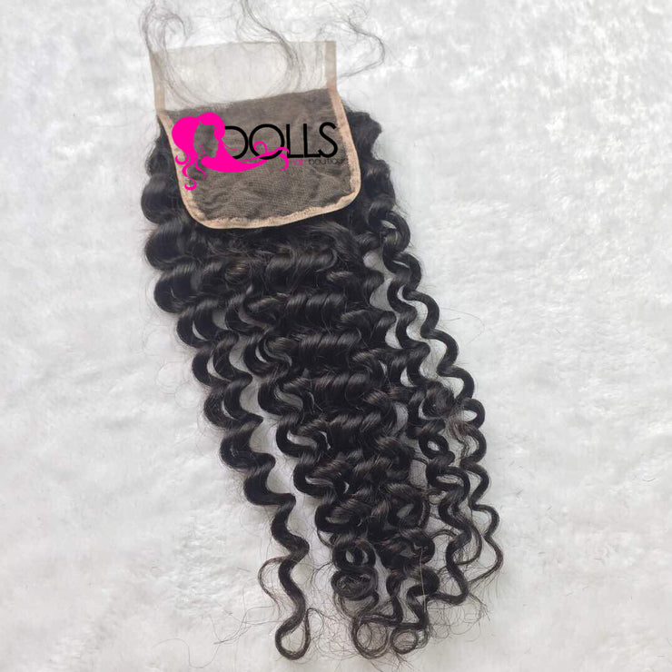 BRAZILIAN BEACH WAVE CLOSURE 5X5 (HD LACE)