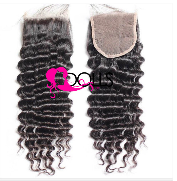 BRAZILIAN EXOTIC DEEP WAVE CLOSURE 5X5